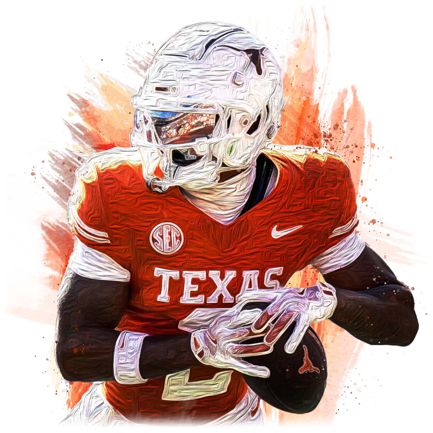 Golden Stylized Image