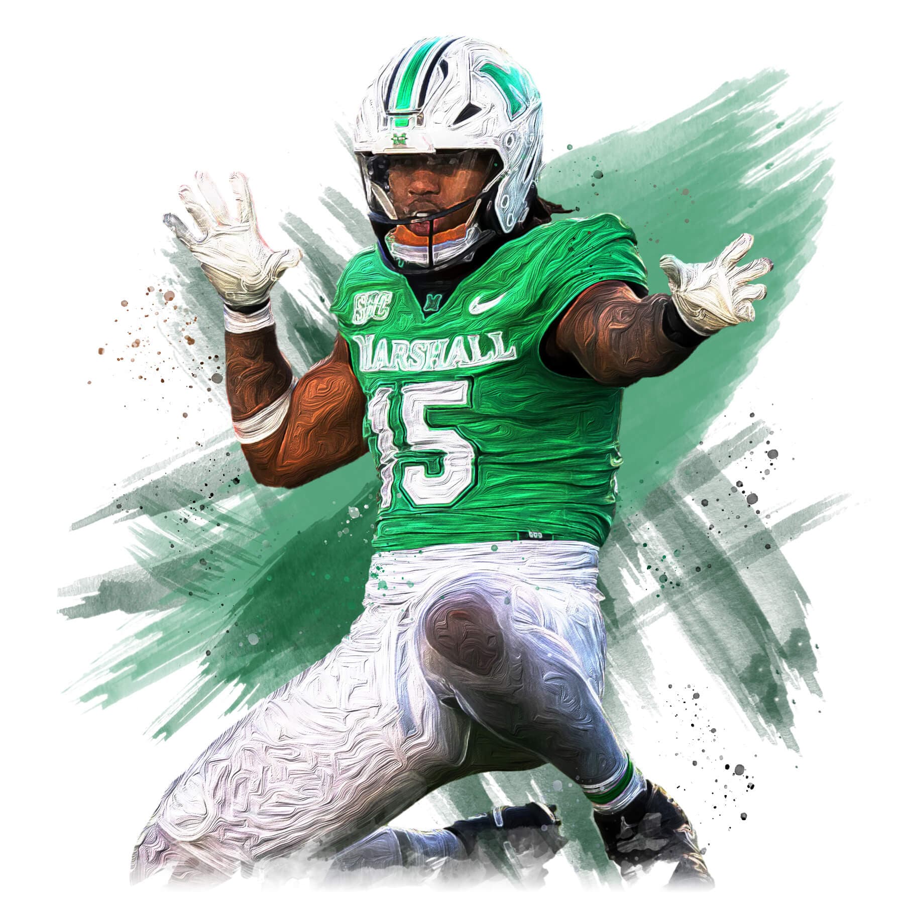 Green Stylized Image