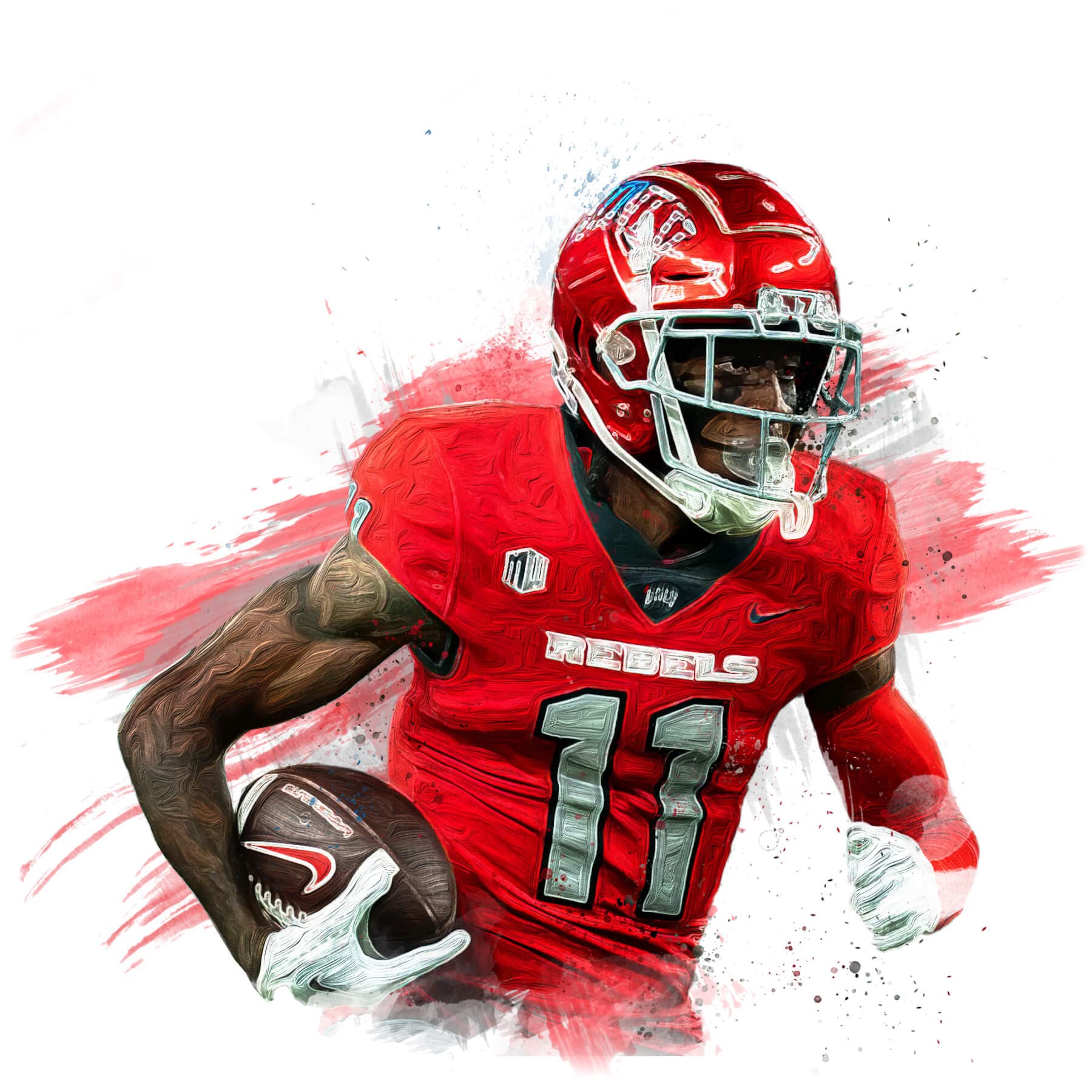 White Stylized Image